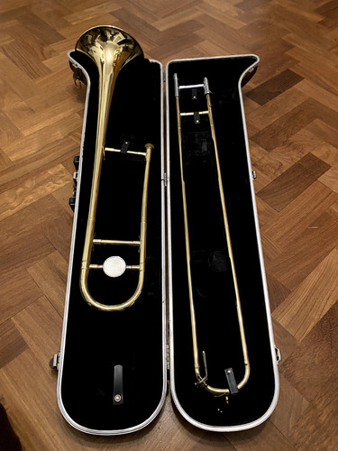 Emperor trombone with gold - with,
